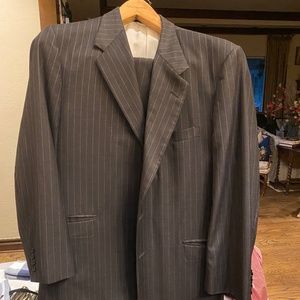 black striped mens coat